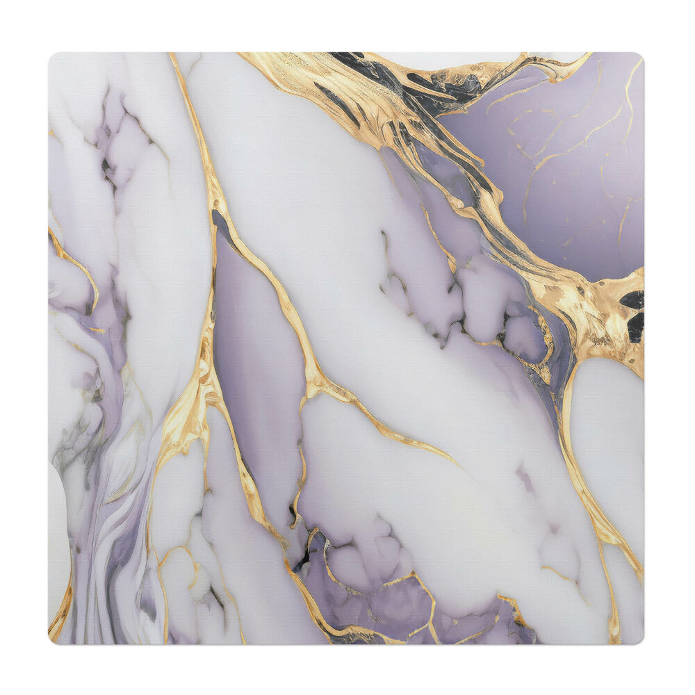 Mata pod fotel ochrona paneli Marmurowe fale