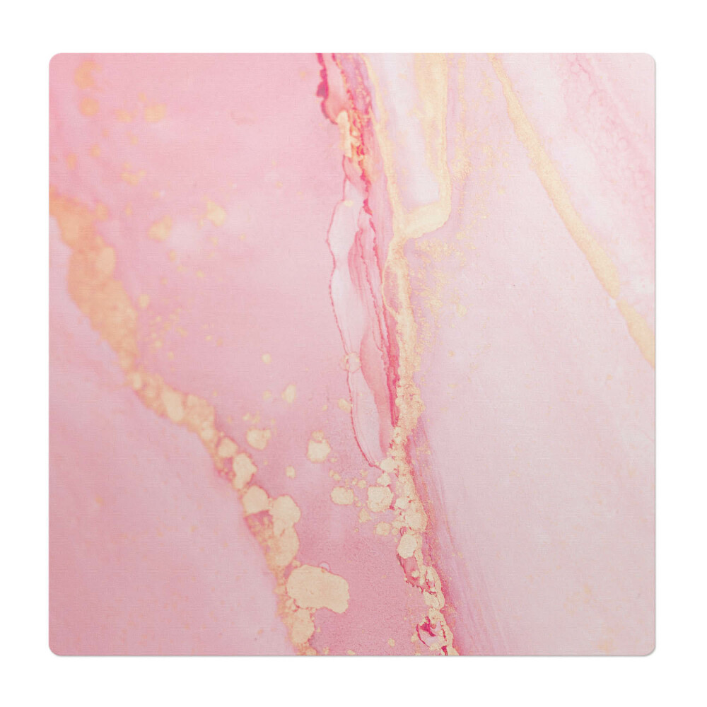 Mata pod krzesło do biura Pastelowy marmur