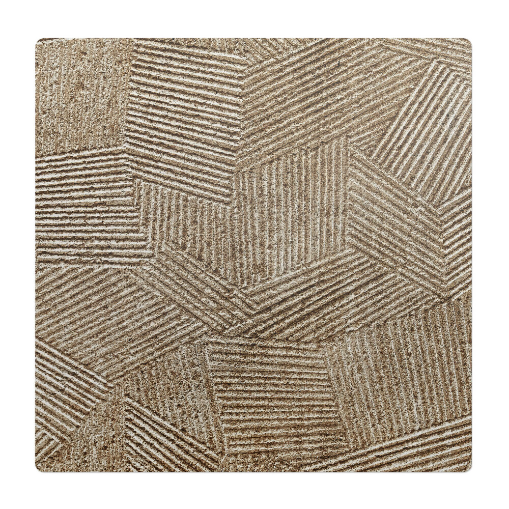 Podkładka pod krzesło obrotowe Geometryczny wzór linii