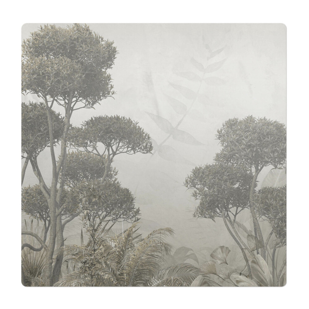 Mata pod fotel biurowy Subtelny las tropików