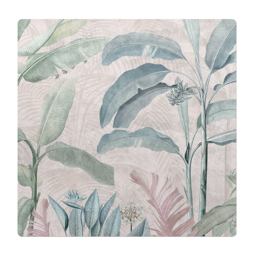 Podkładka pod krzesło obrotowe Egzotyczne liście