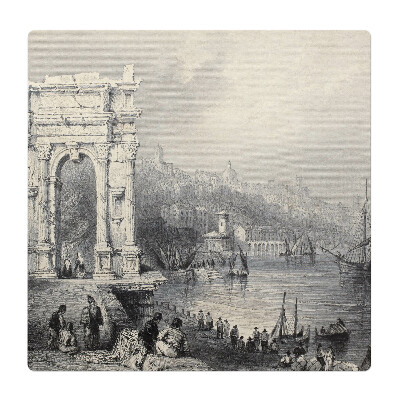 Podkładka pod krzesło Antyczna brama i port