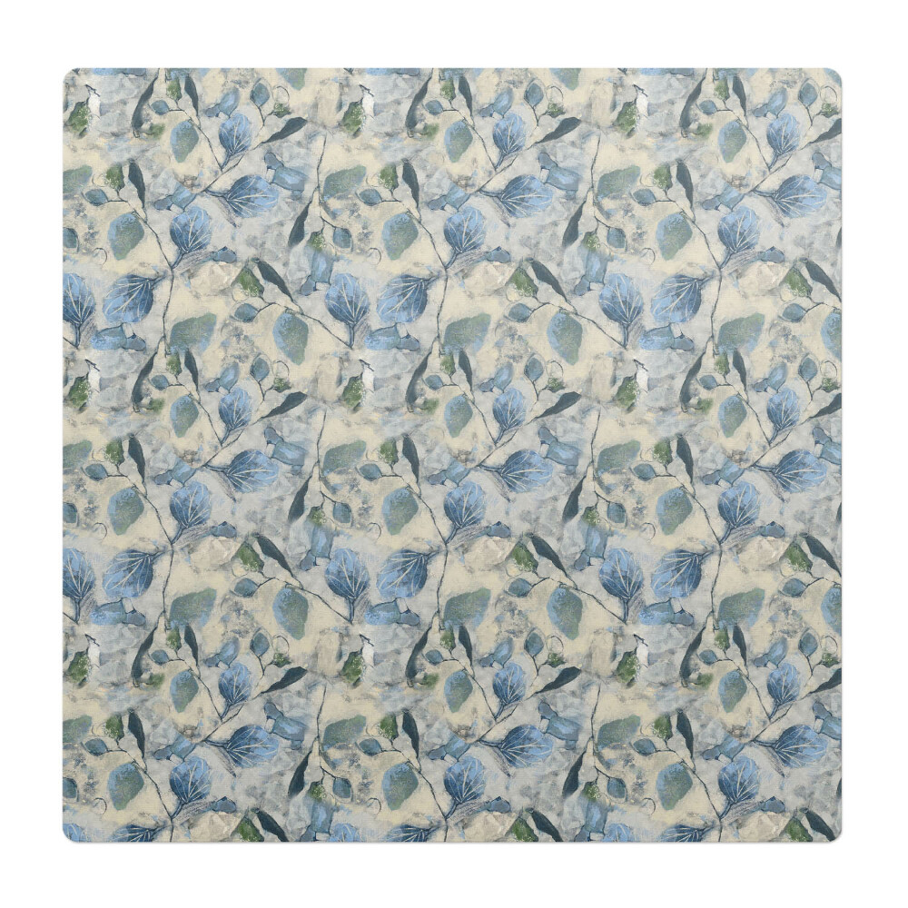 Mata pod fotel biurowy Liście akwarela