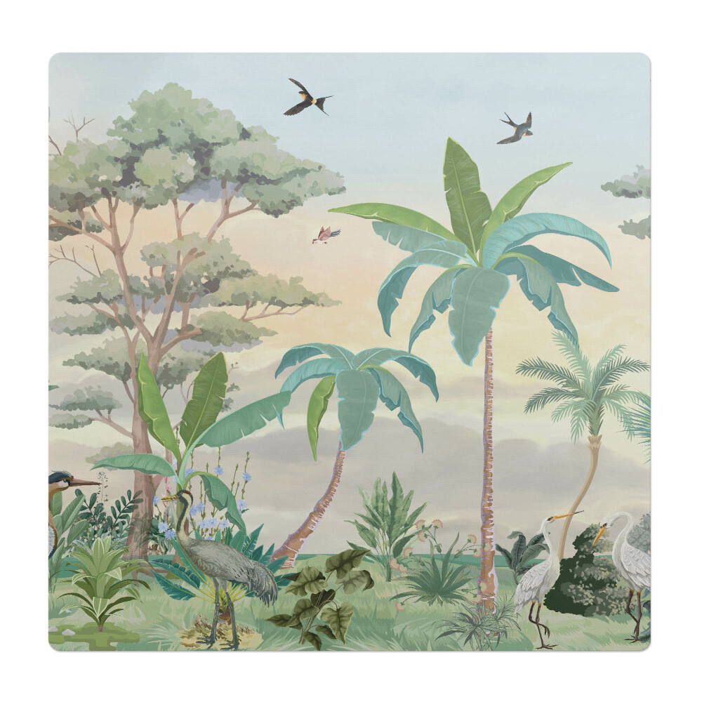 Podkładka pod krzesło obrotowe Tropikalny pejzaż