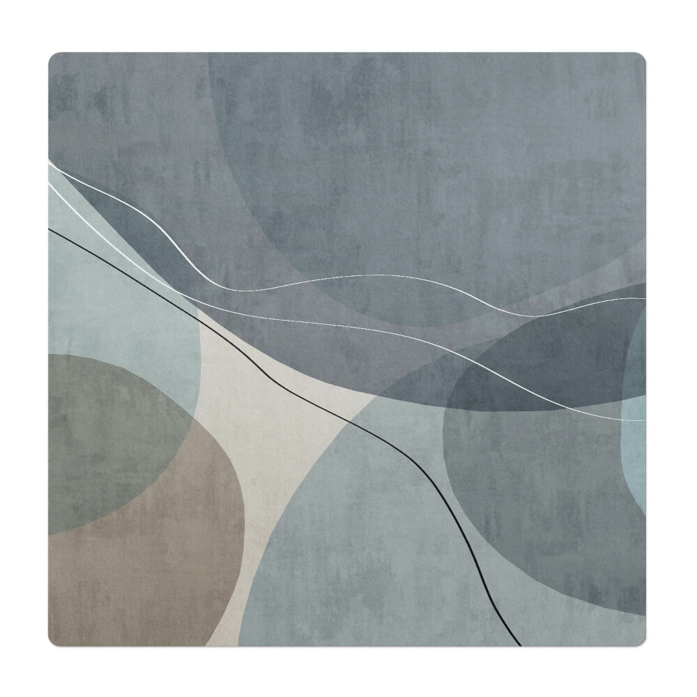 Podkładka pod krzesło obrotowe Abstrakcyjne fale