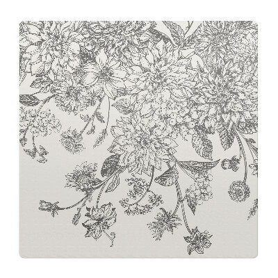 Podkładka pod krzesło Kwiatowy wzór vintage