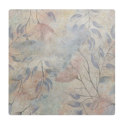 Podkładka pod krzesło Delikatne liście tła