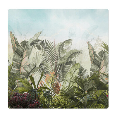 Mata pod fotel ochrona paneli Tropikalna dżungla