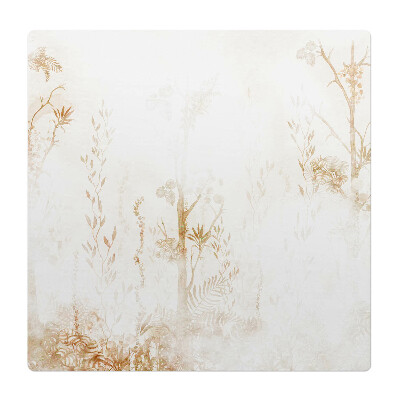 Mata pod krzesło Subtelna flora