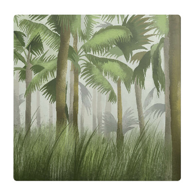 Mata pod fotel ochrona paneli Las tropikalny