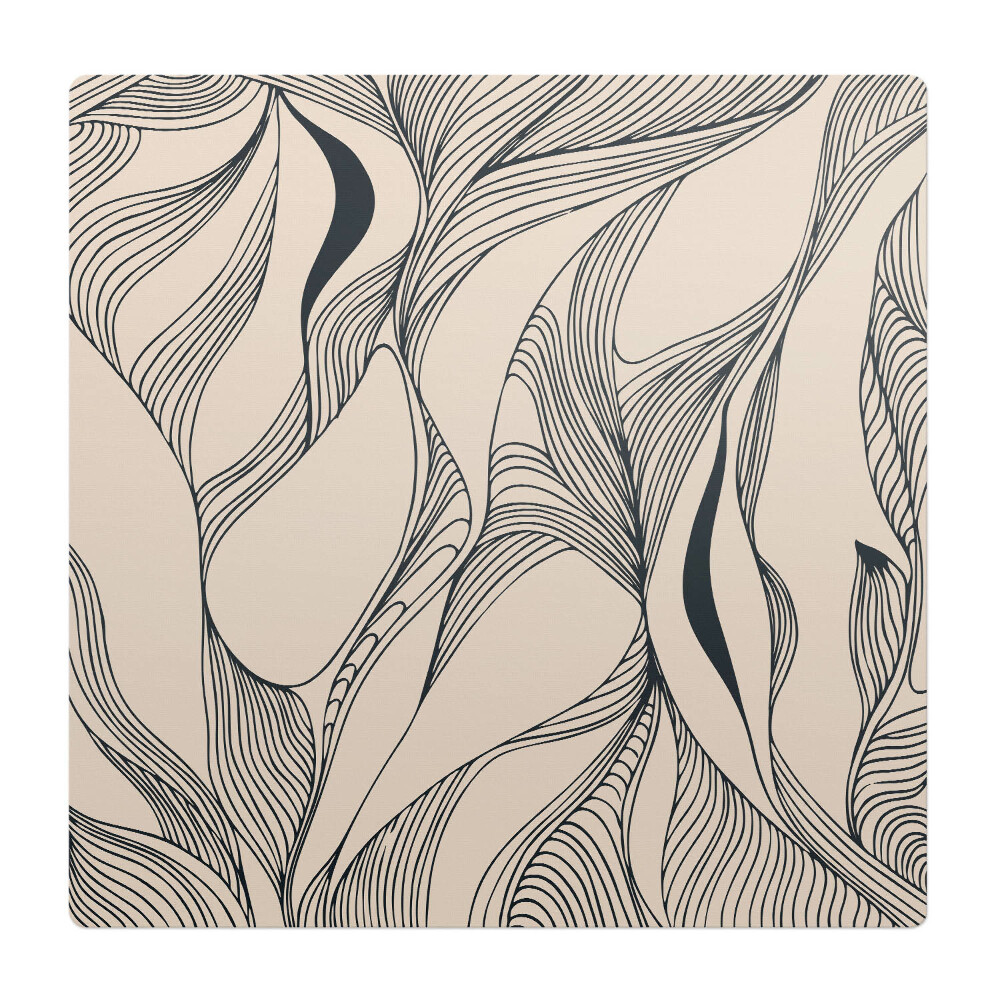 Podkładka pod krzesło obrotowe Abstrakcyjne linie