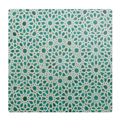 Mata pod krzesło do biura Geometryczny wzór arabeski