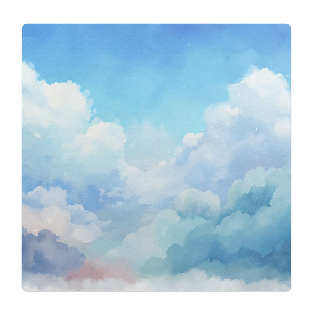 Podkładka pod krzesło obrotowe Malowane chmury