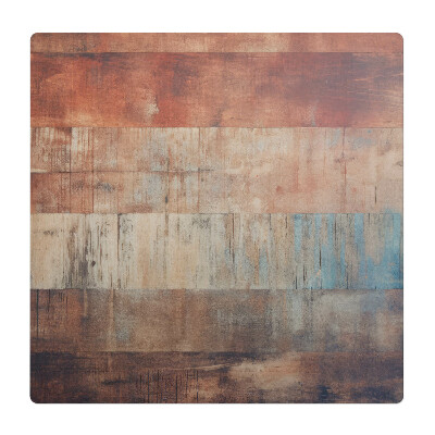 Mata pod fotel biurowy Drewniane pasy vintage