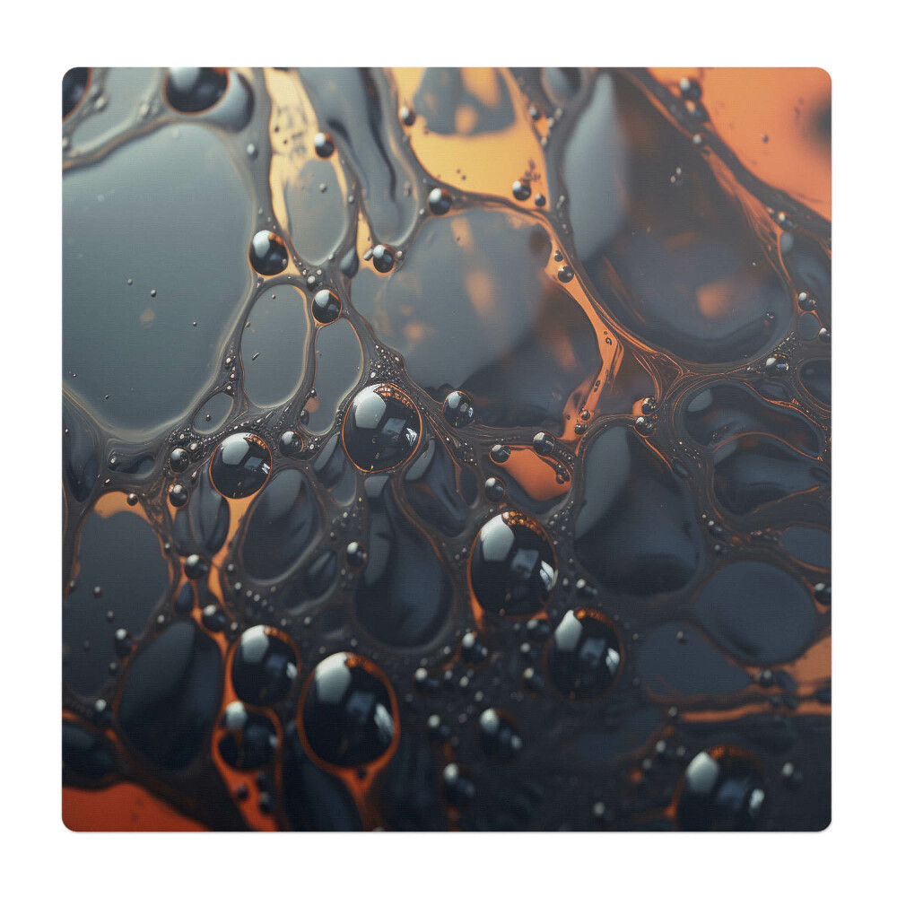 Podkładka pod krzesło obrotowe Płynne bąbelki