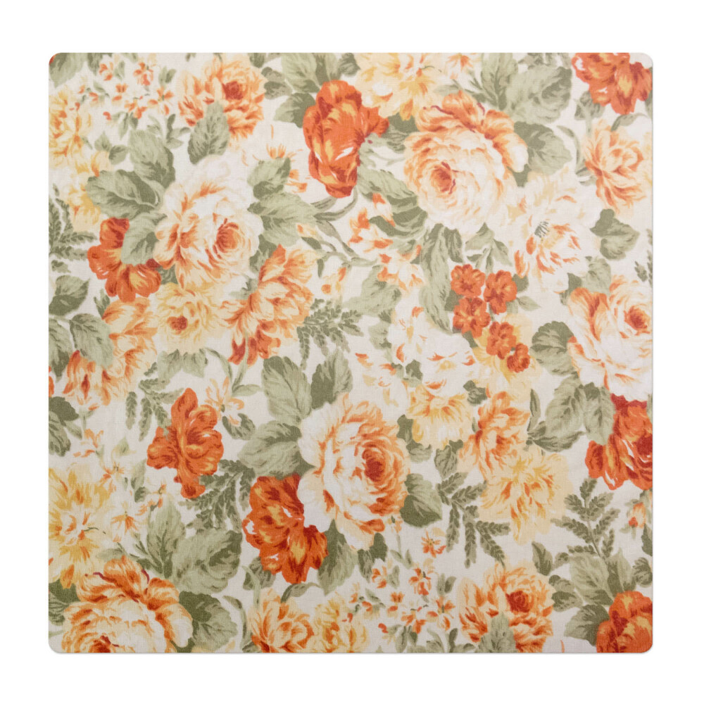 Mata na podłogę pod krzesło Kwiatowy wzór vintage