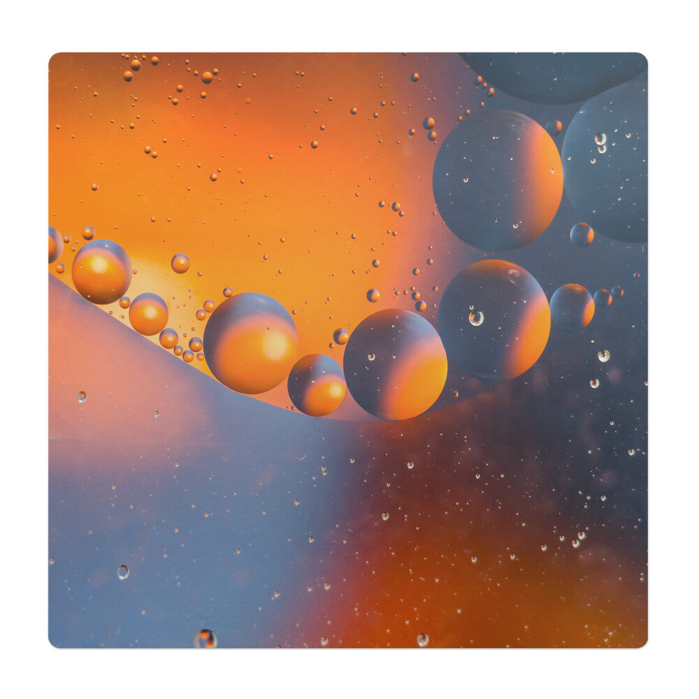 Podkładka pod krzesło obrotowe Bąbelkowy abstrakt