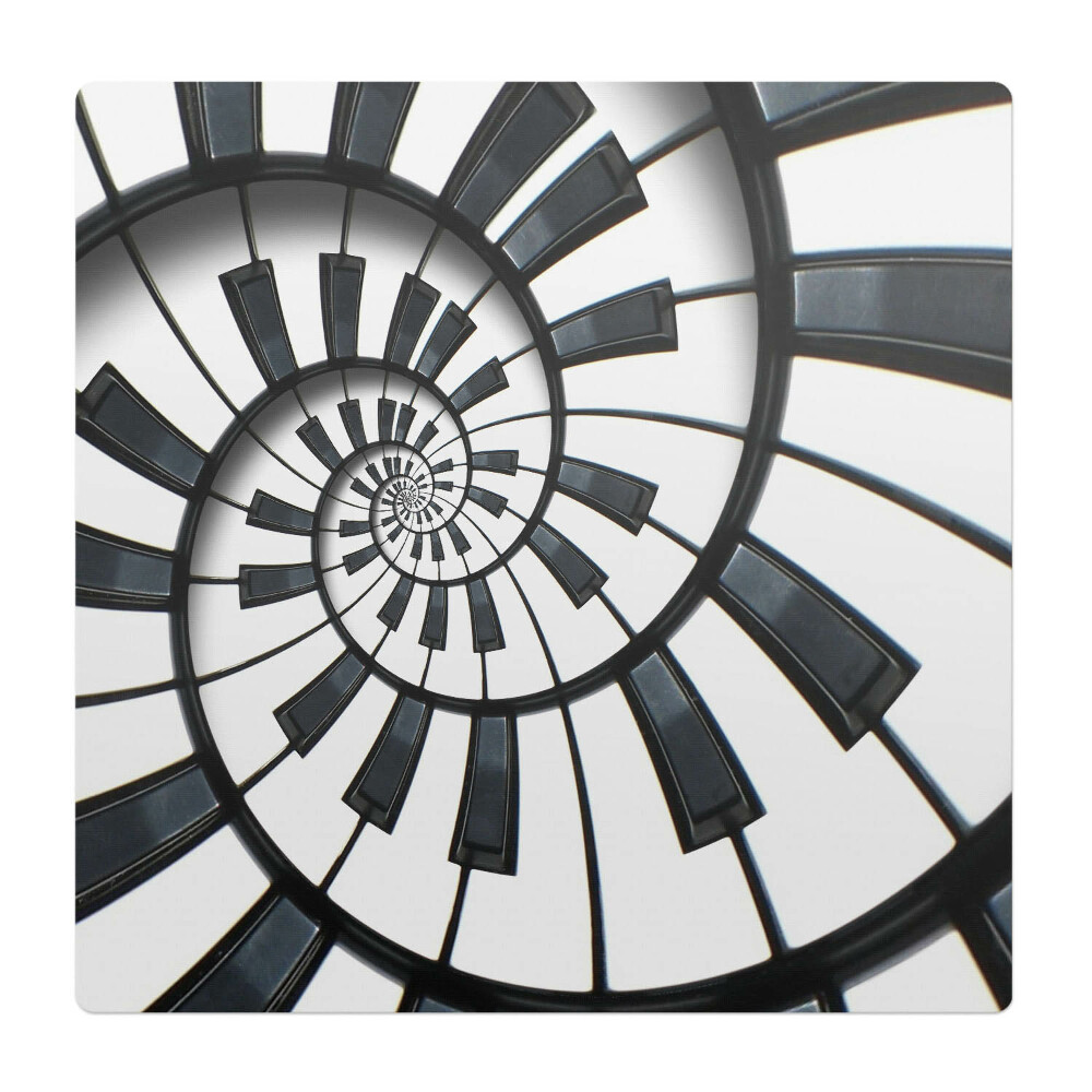 Podkładka pod krzesło obrotowe Spiralne klawisze