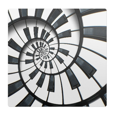 Podkładka pod krzesło obrotowe Spiralne klawisze