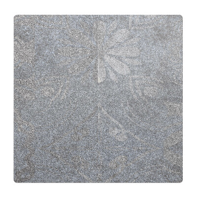 Mata pod krzesło do biura Kwiatowy ornament