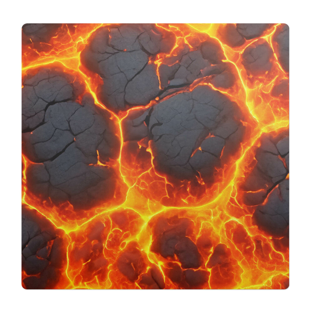 Mata pod fotel ochrona paneli Pęknięcia lawy