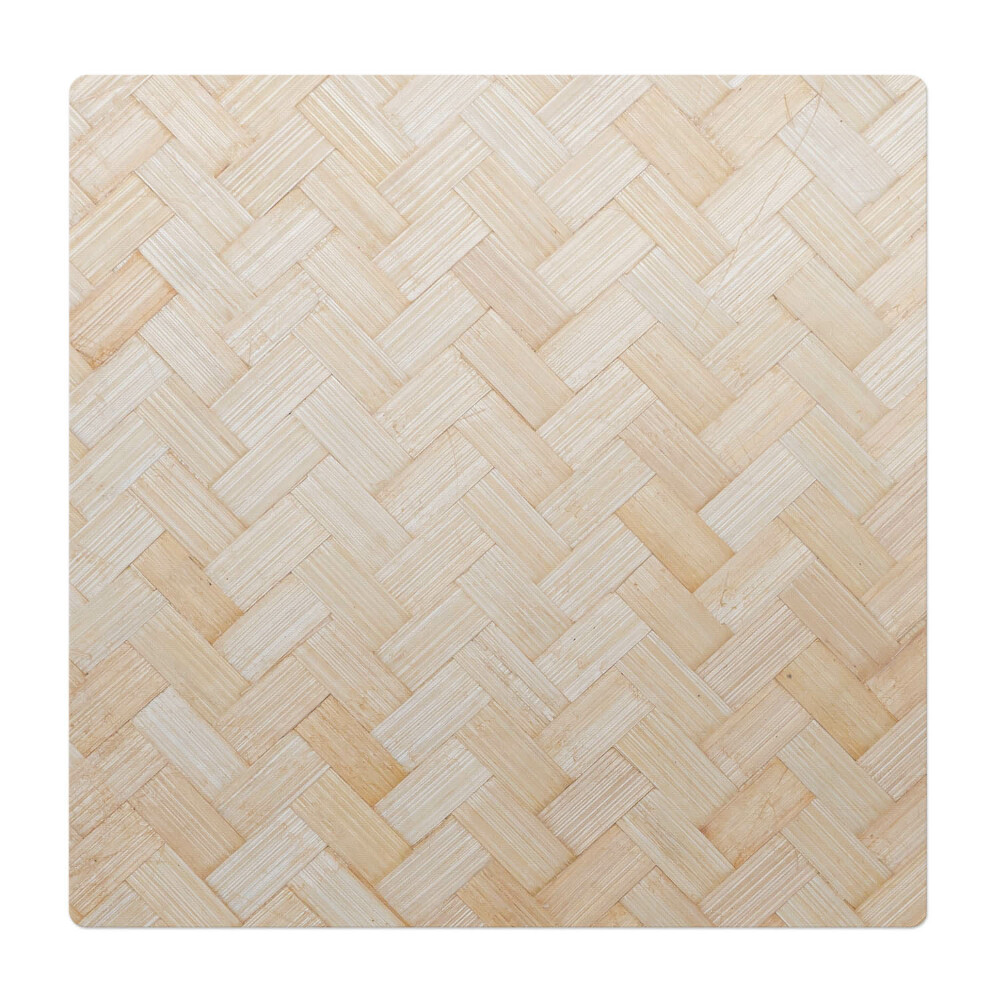 Podkładka pod krzesło obrotowe Plecionka bambusowa