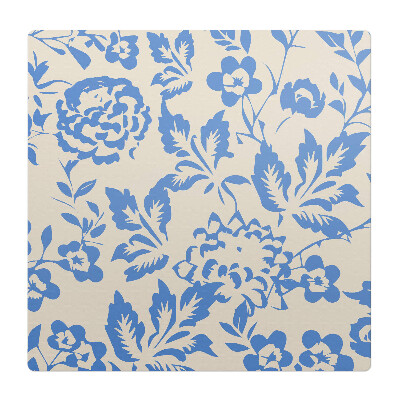 Podkładka pod krzesło obrotowe Kwiatowy wzór vintage