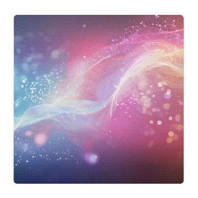 Podkładka pod fotel Kolorowa fala światła