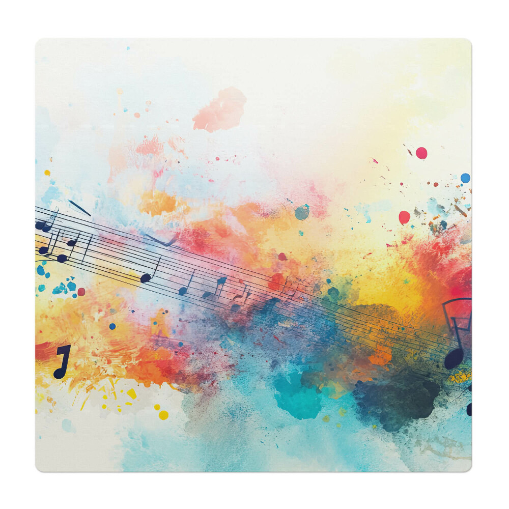 Mata na podłogę pod krzesło Muzyczna abstrakcja