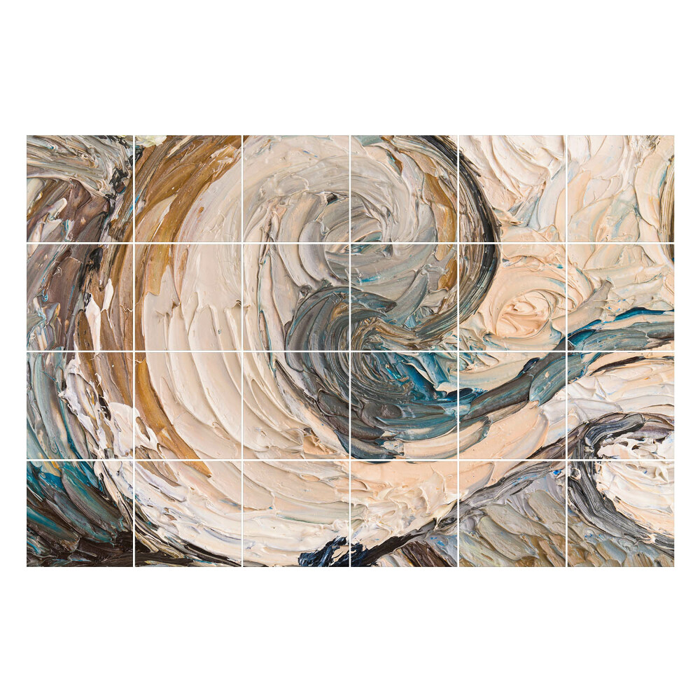 Naklejki na kafelki Abstrakcyjne wiry tekstur