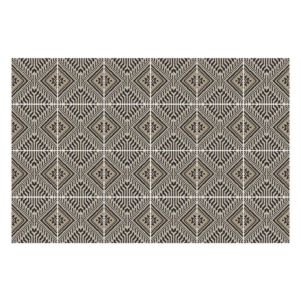 Naklejki na kafelki do kuchni Geometryczne motywy w romby