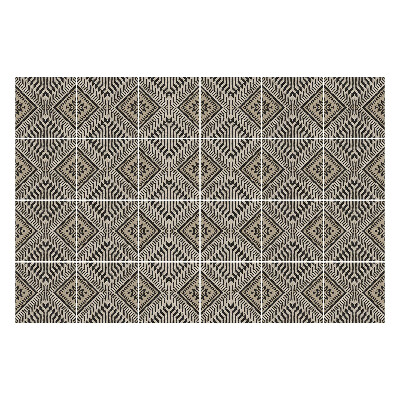 Naklejki na kafelki do kuchni Geometryczne motywy w romby