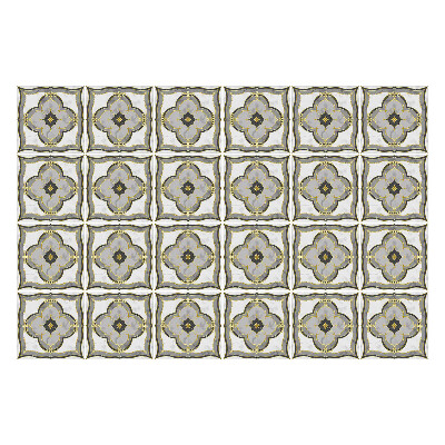 Okleina na płytki Ornamenty w siatce