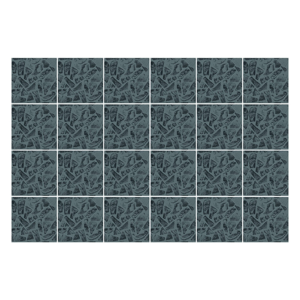 Naklejki na kafelki do kuchni Kruszone skały w płytach