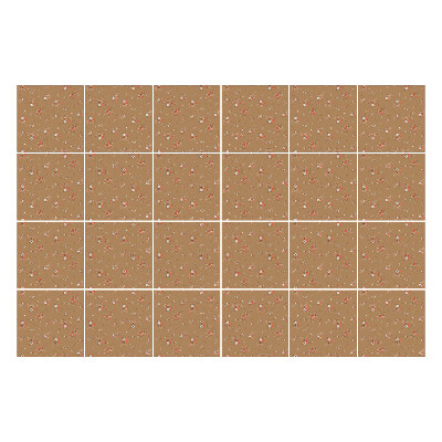 Okleina na płytki Kwiatowy motyw w tle