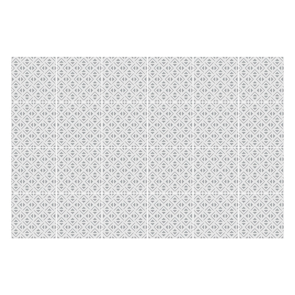 Naklejki samoprzylepne na kafelki Geometria w kratkę