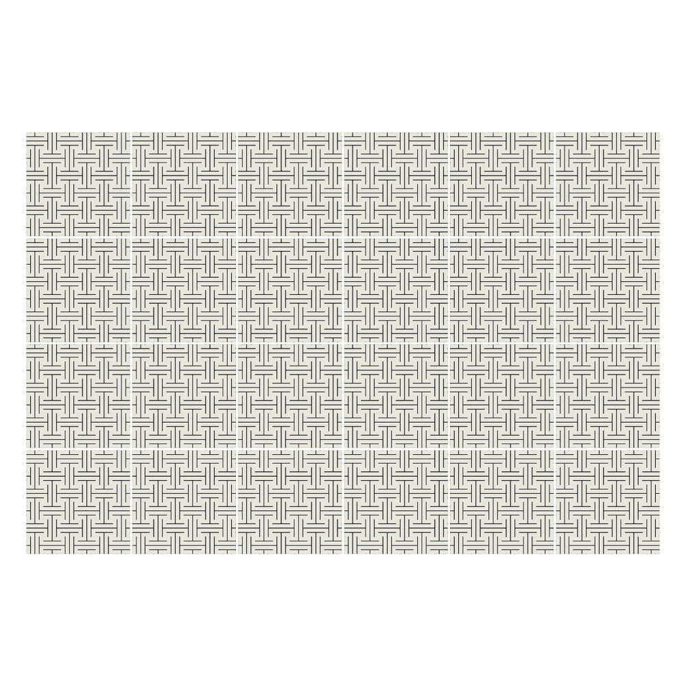 Okleina na płytki Splot prostokątów