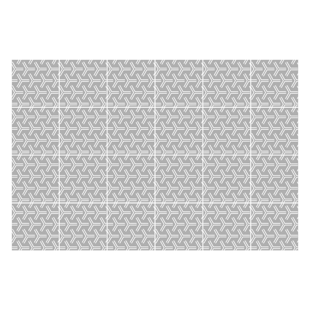 Naklejki samoprzylepne na kafelki Geometryczne motywy w sieci