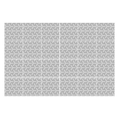 Naklejki samoprzylepne na kafelki Geometryczne motywy w sieci