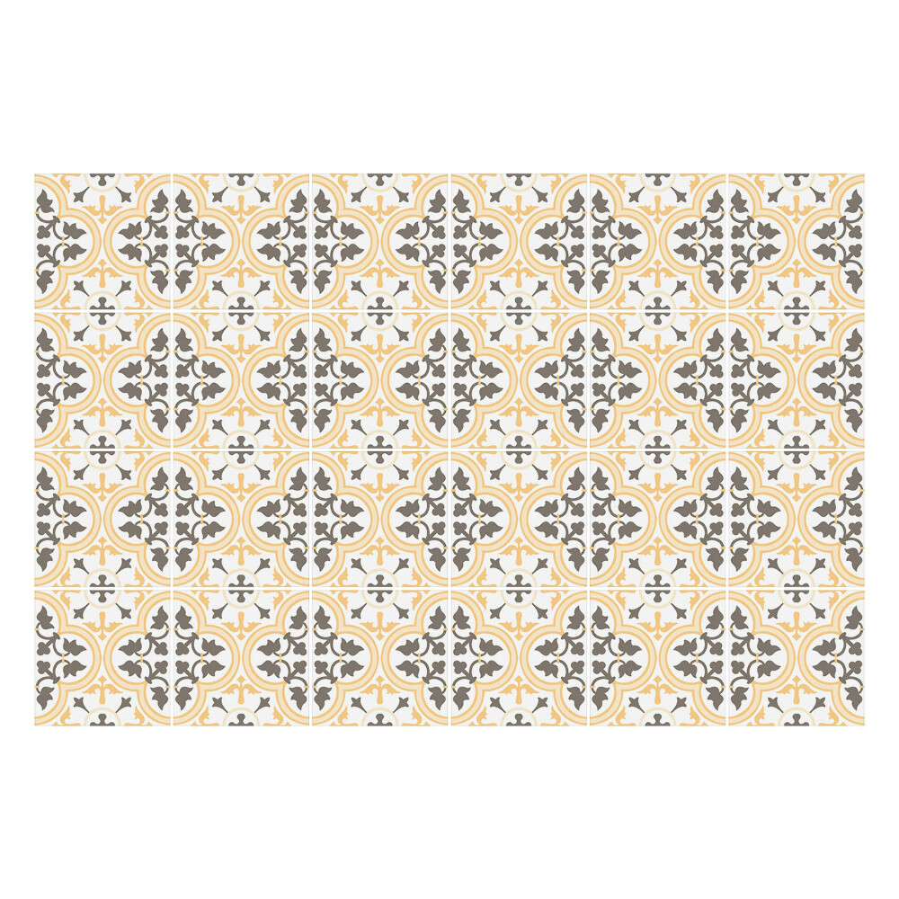 Okleina na płytki Eleganckie ornamenty w ramkach