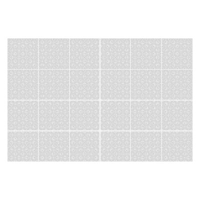 Naklejki na kafelki do kuchni Geometryczne figury w siatce