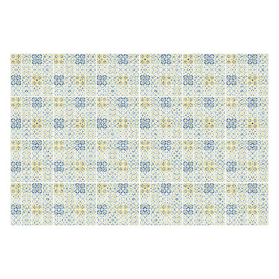 Naklejki samoprzylepne na kafelki Geometryczne kształty w siatce