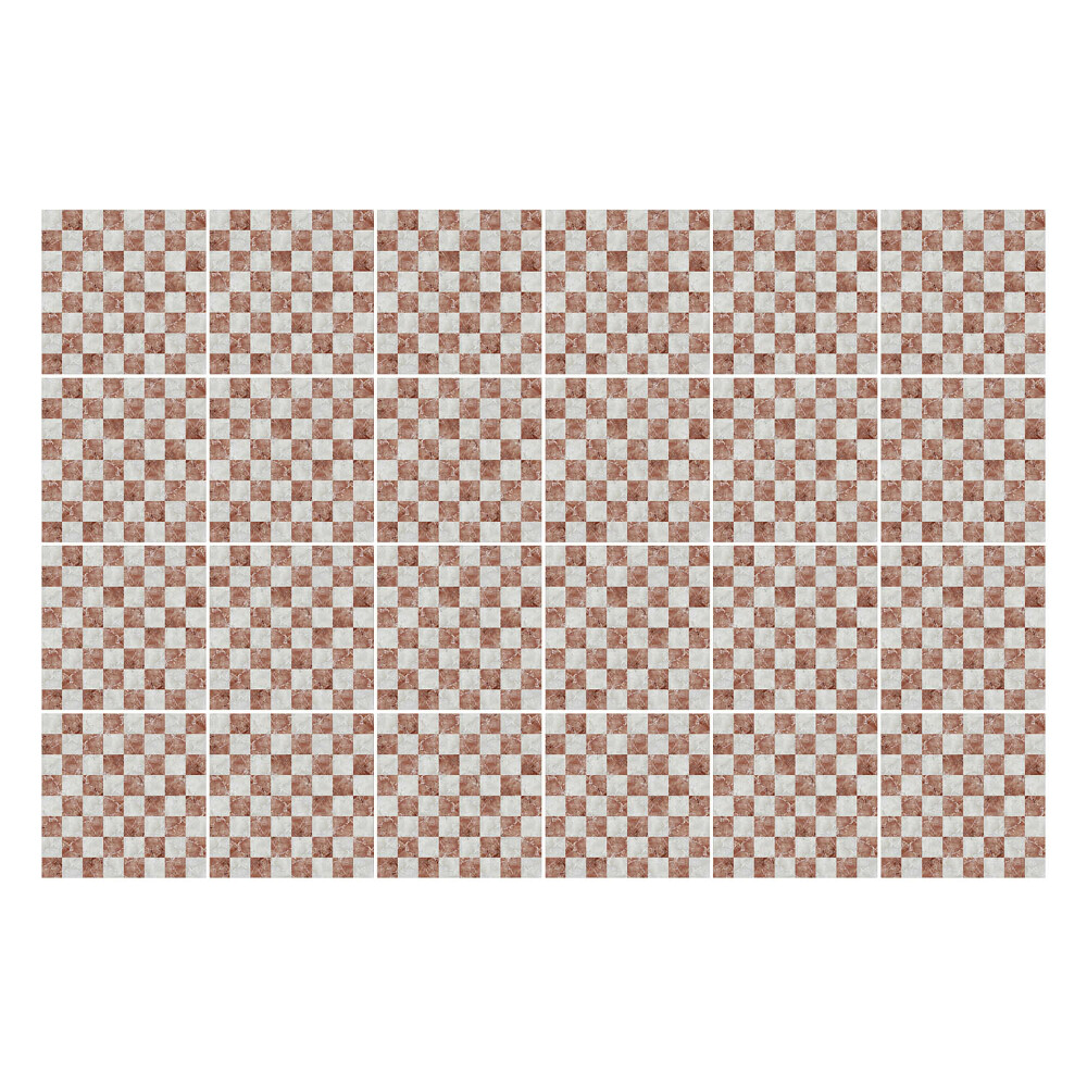 Naklejki samoprzylepne na kafelki Kostkowy układ szachownicy