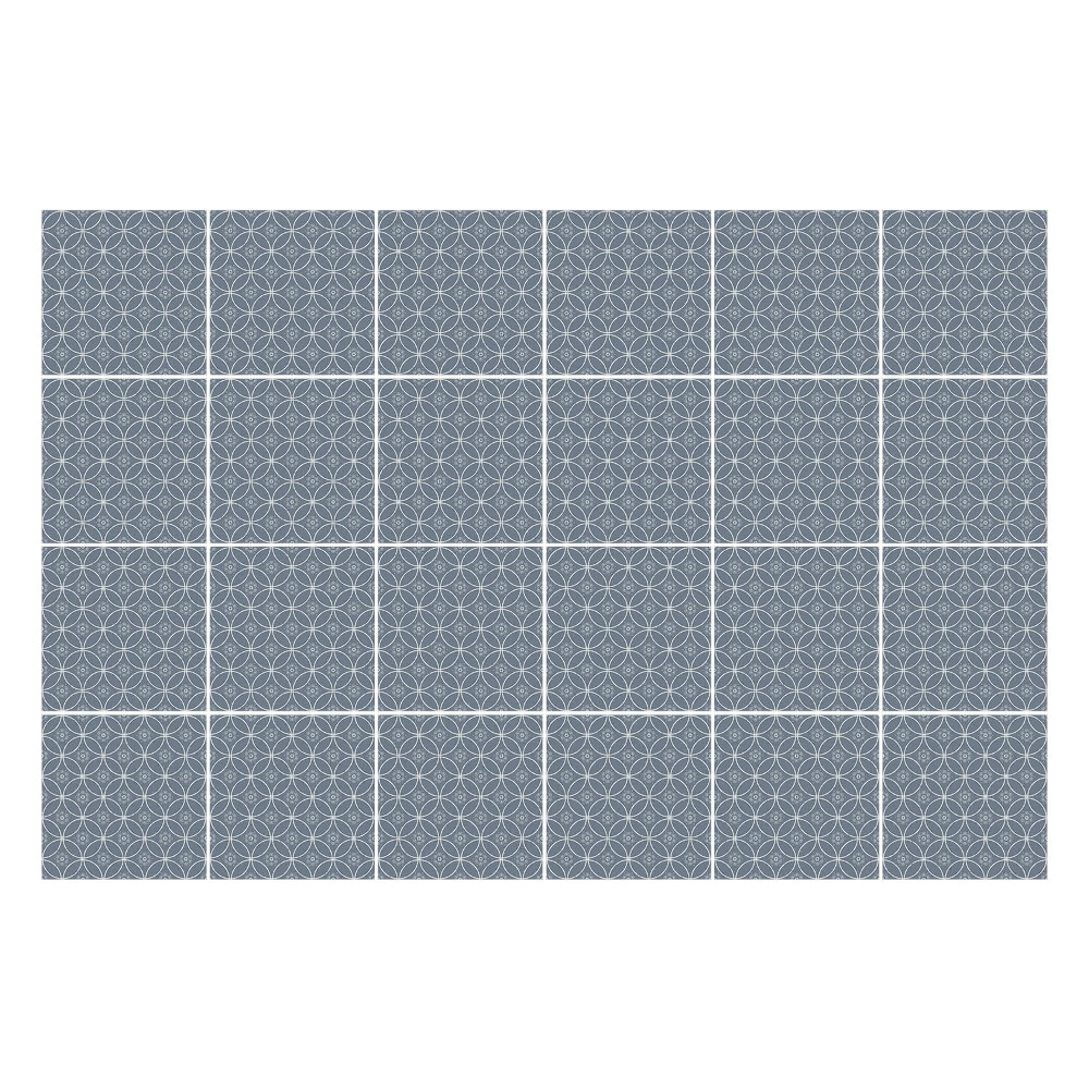 Naklejki samoprzylepne na kafelki Delikatne kwiatowe motywy