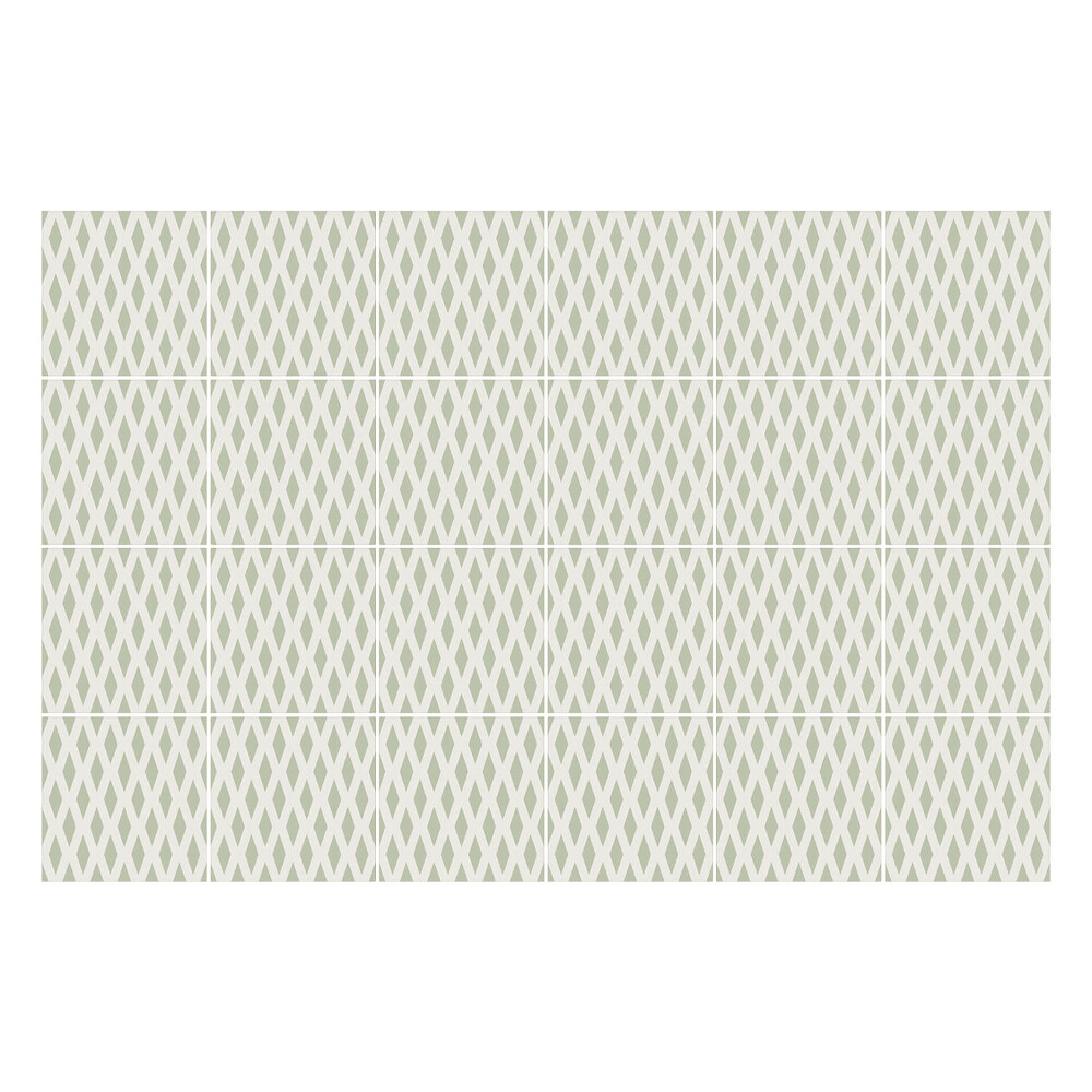 Okleina na płytki Diamentowy układ rombów