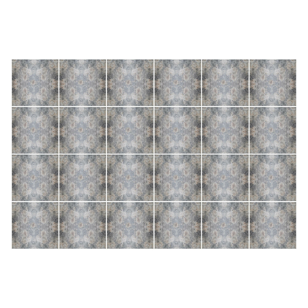 Naklejki samoprzylepne na kafelki Abstrakcyjne symetrie