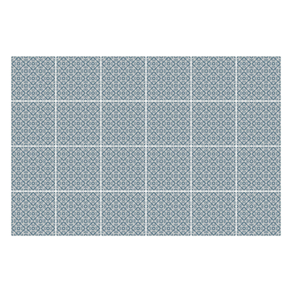 Naklejki na kafelki do kuchni Delikatne kwiatowe motywy