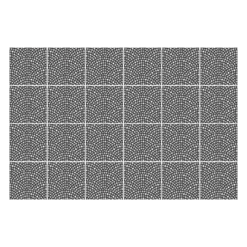 Okleina na płytki Skrzyżowane łuki w siatce