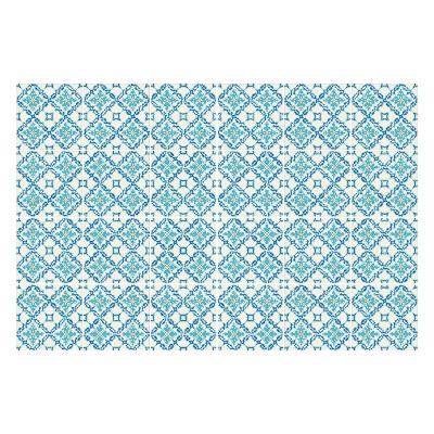 Naklejki samoprzylepne na kafelki Geometryczne motywy kwiatowe