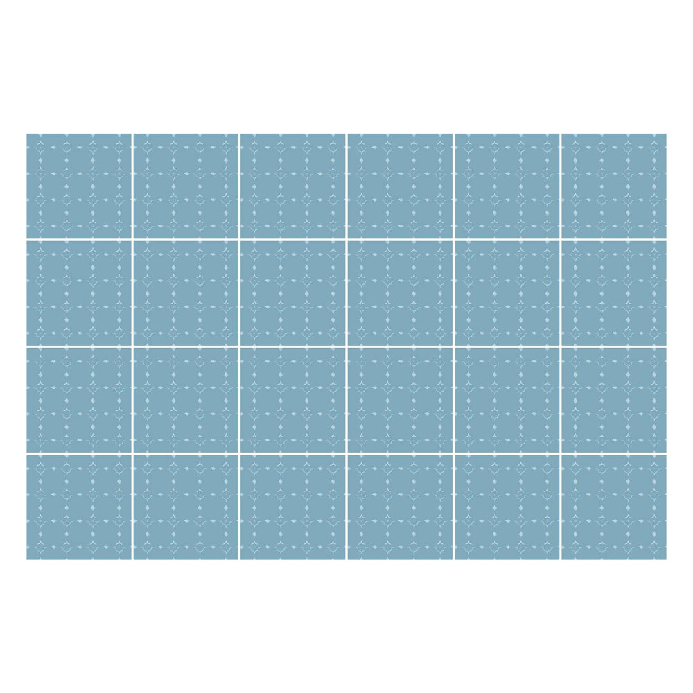 Naklejki samoprzylepne na kafelki Delikatny motyw geometryczny